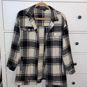 Plaid shacket
